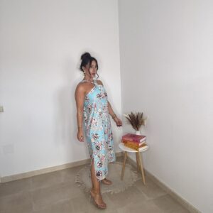 VESTIDO AGUA MARINA