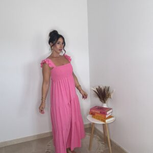 VESTIDO FRESA