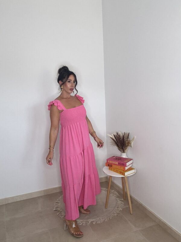 VESTIDO FRESA