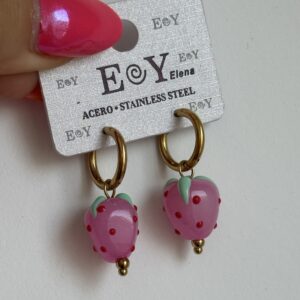 PENDIENTES FRESA