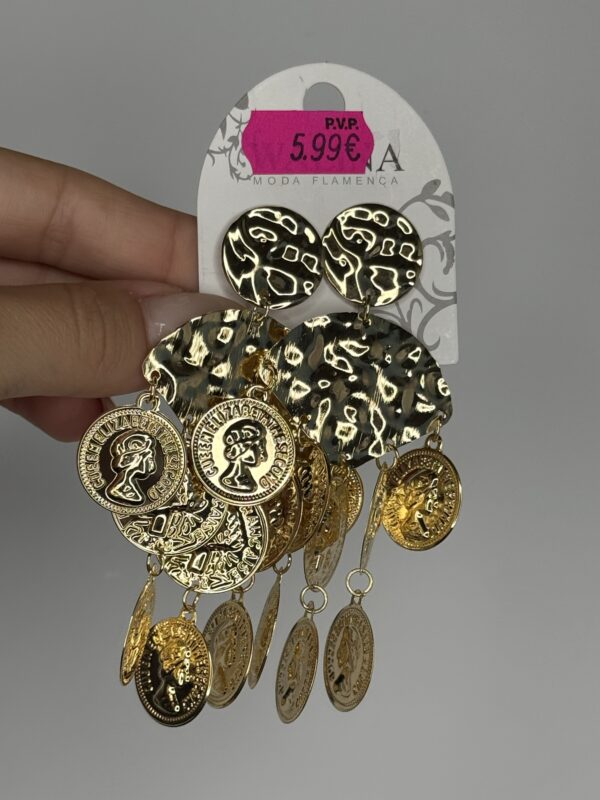 PENDIENTES MONEDAS