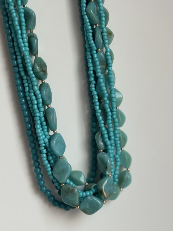 COLLAR AGUA MARINA - Imagen 2