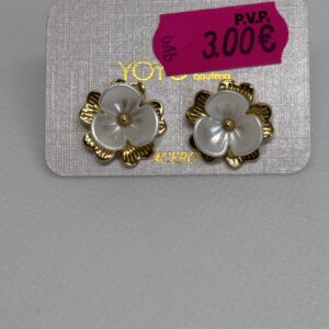 PENDIENTES FLOR
