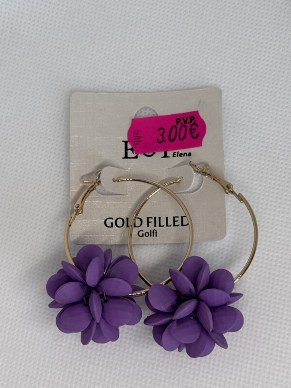 PENDIENTES AMAPOLA - Imagen 2