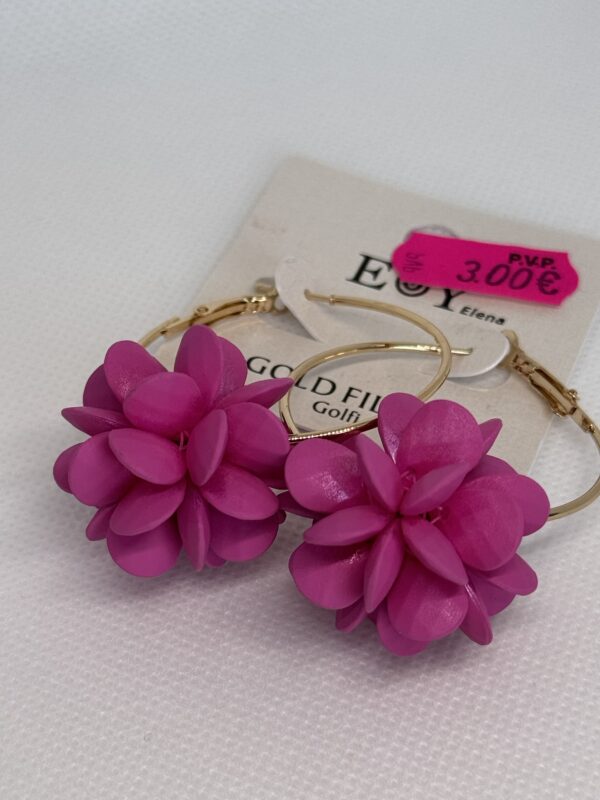 PENDIENTES AMAPOLA - Imagen 5