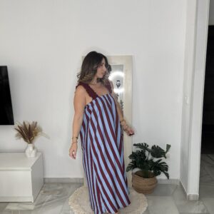 VESTIDO CELESTE