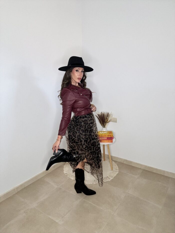 FALDA TUL ANIMAL PRINT - Imagen 4