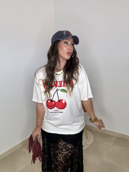 CAMISETA CEREZAS