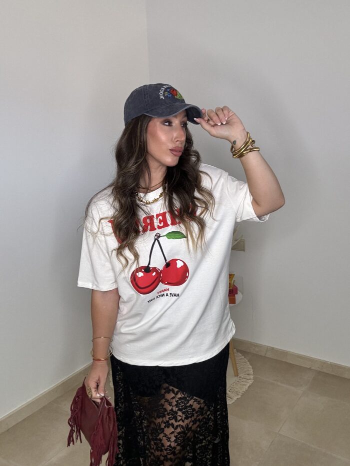 CAMISETA CEREZAS - Imagen 2