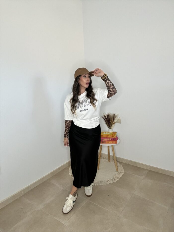 FALDA SATINADA ZARA - Imagen 9