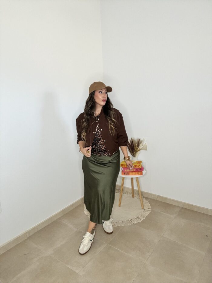 FALDA SATINADA ZARA - Imagen 5
