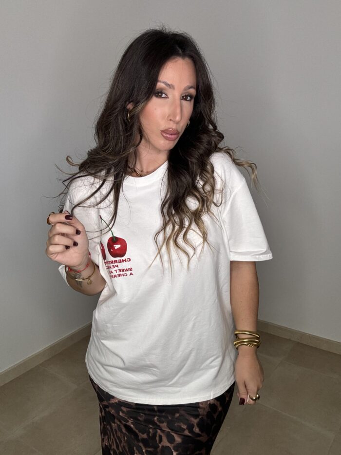 CAMISETA CHERRIES -PICKED - Imagen 3