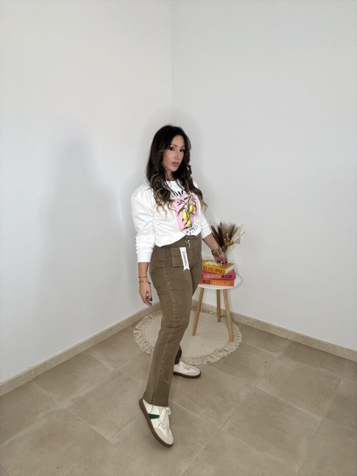 JEANS CAQUI STRAIGHT - Imagen 3