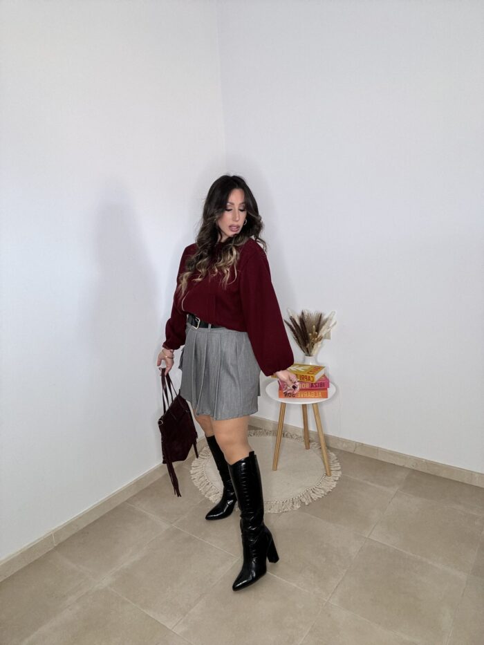 FALDA PANTALÓN OXFORD - Imagen 4