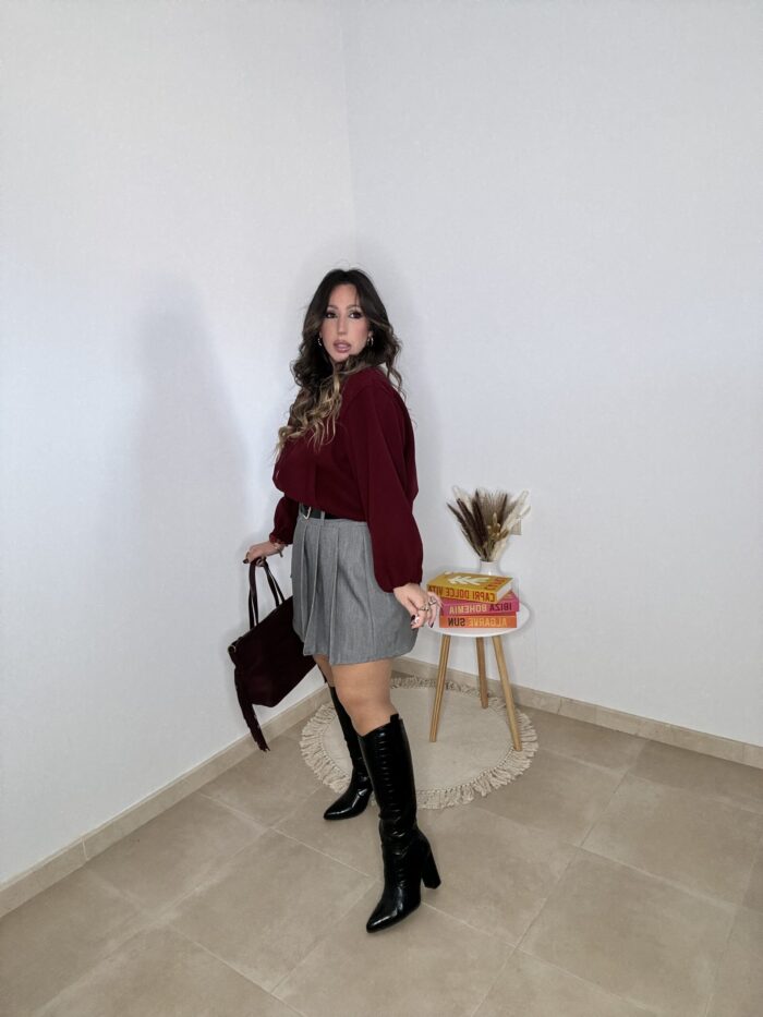 FALDA PANTALÓN OXFORD - Imagen 6