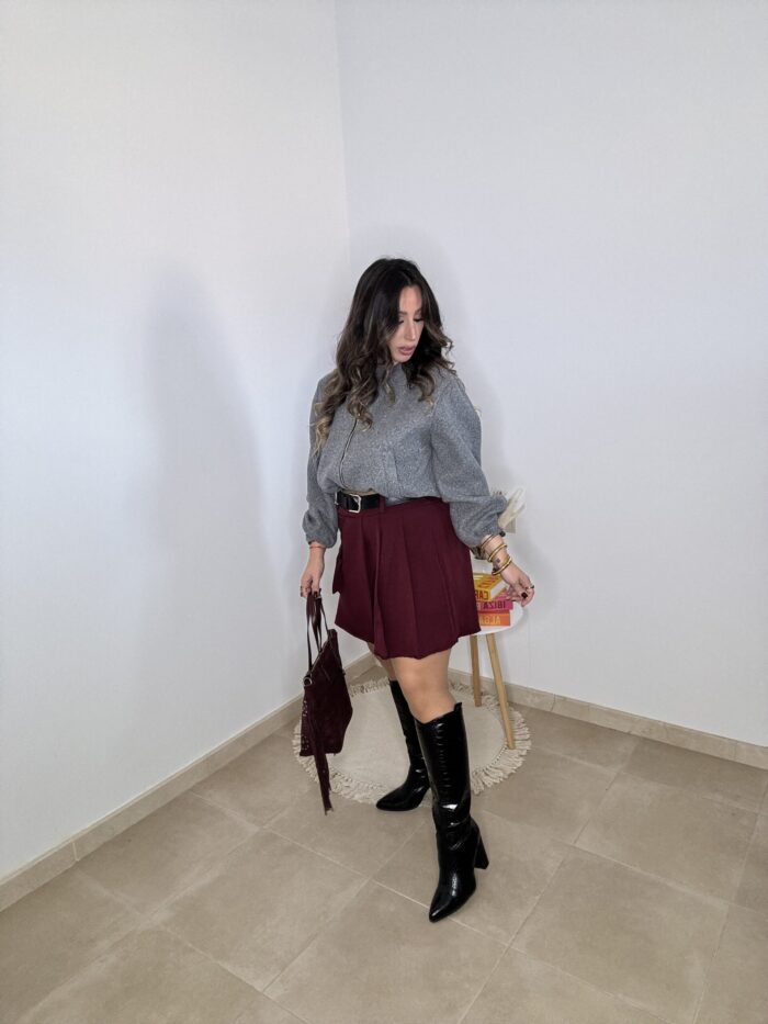 FALDA PANTALÓN OXFORD - Imagen 2