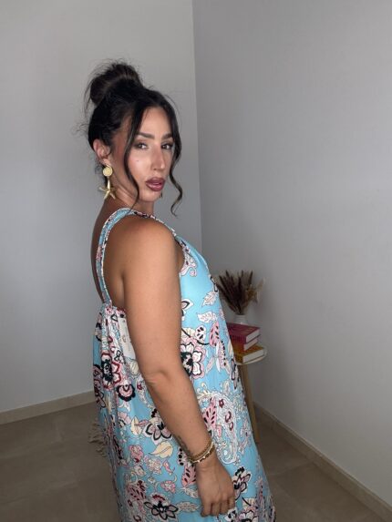 VESTIDO AGUA MARINA