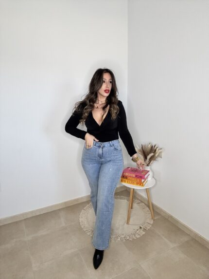 JEANS BRILLOS
