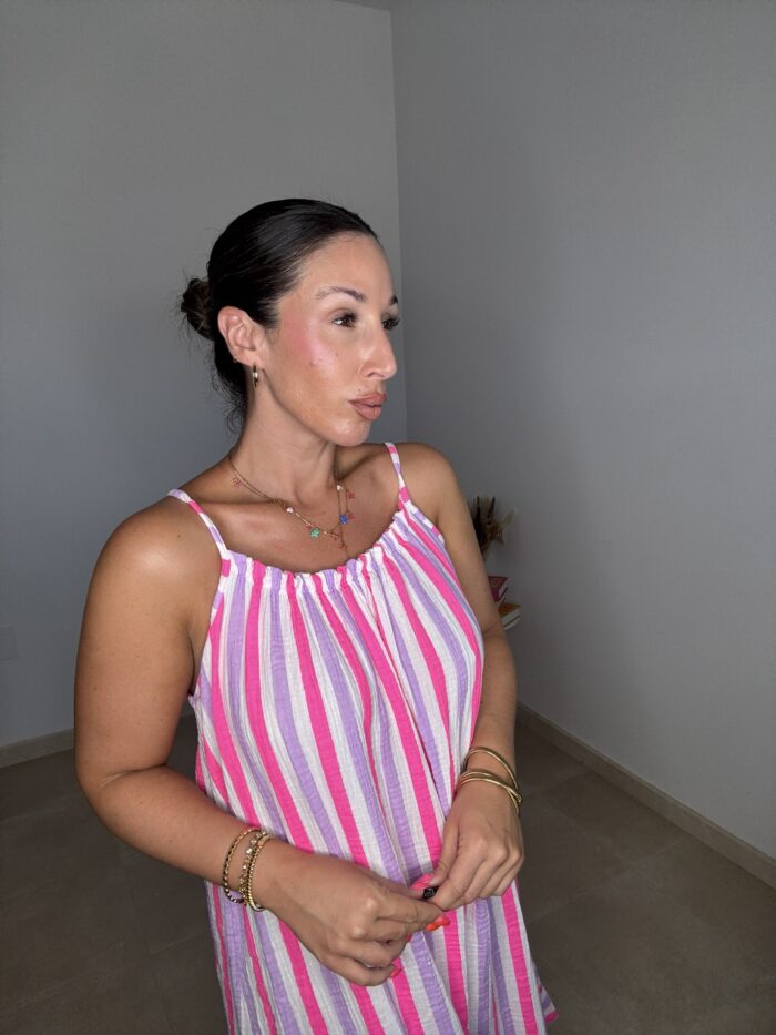 VESTIDO LILA