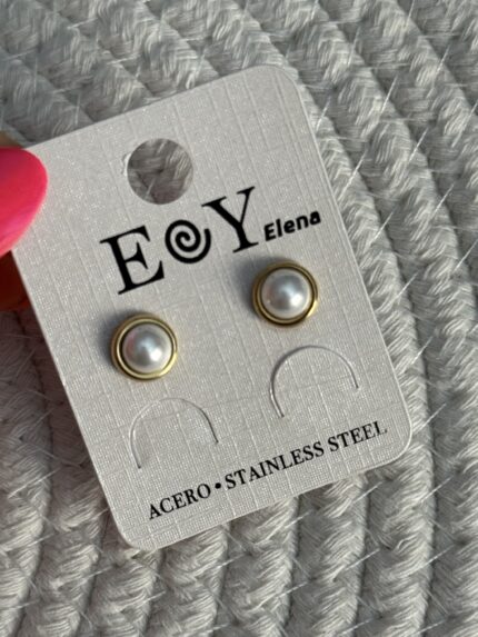 PENDIENTES PERLITAS