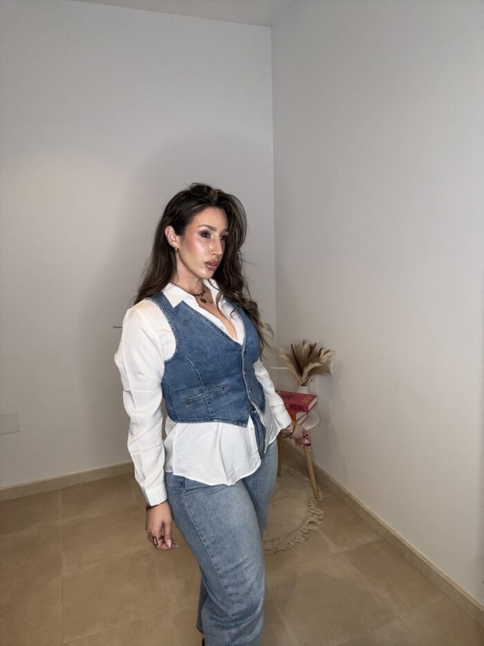 CHALECO DENIM