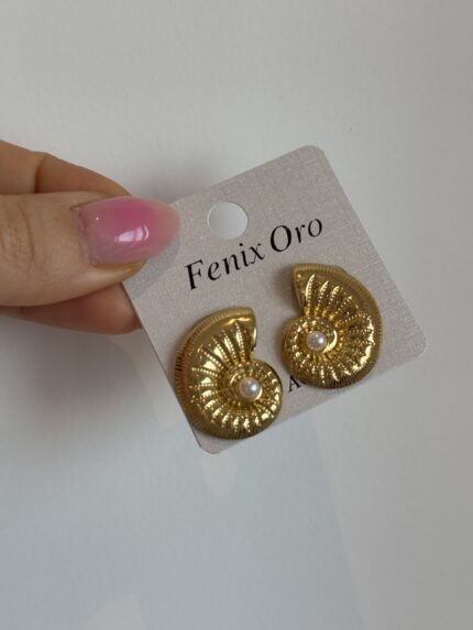 PENDIENTES CARACOLA