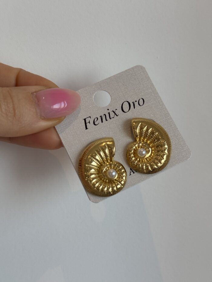 PENDIENTES CARACOLA