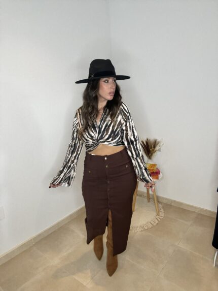 CAMISA SATINADA