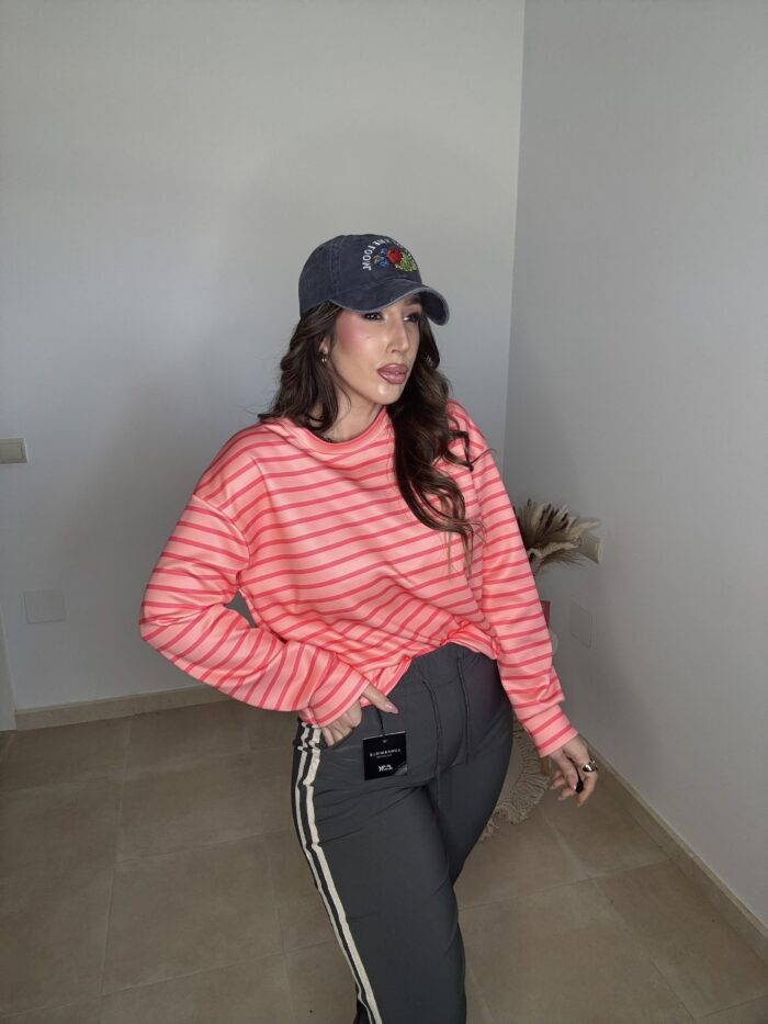 SUDADERA SALMÓN - Imagen 2