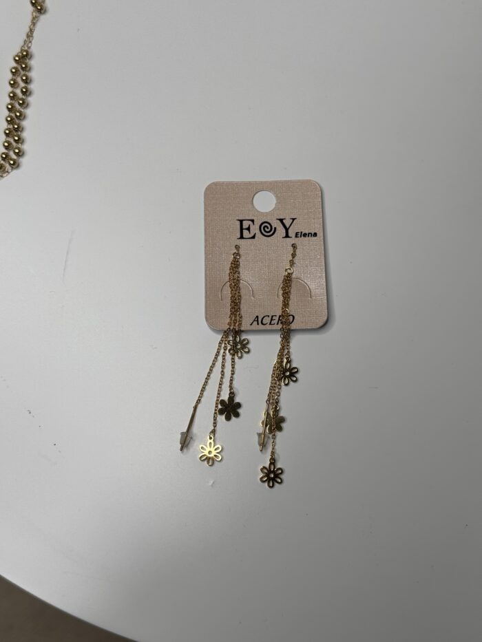 PENDIENTES FLORES - Imagen 2