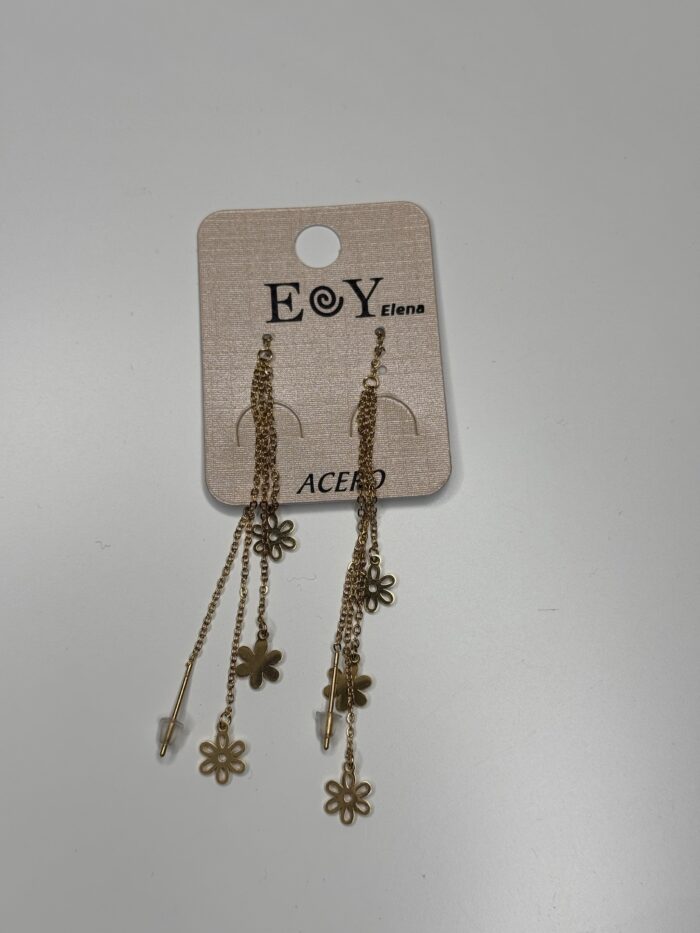 PENDIENTES FLORES