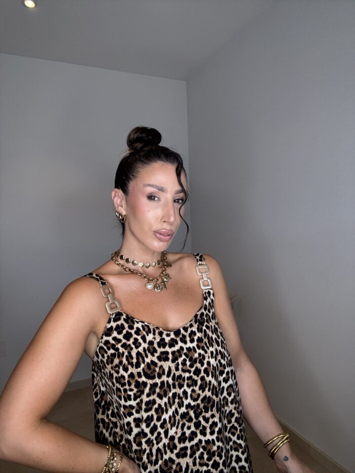 VESTIDO ANIMAL PRINT - Imagen 4