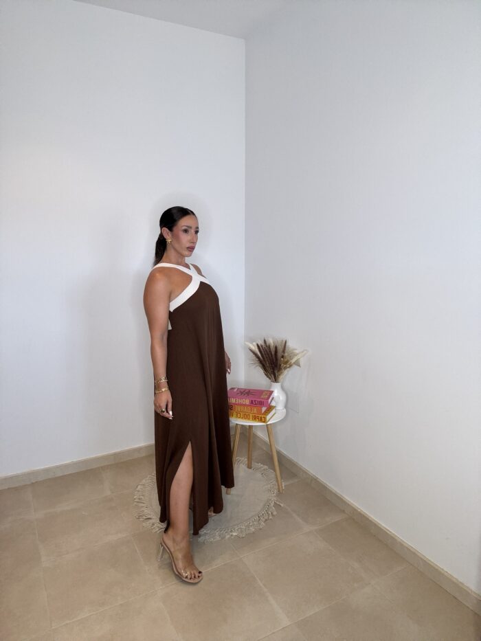 VESTIDO BICOLOR - Imagen 4