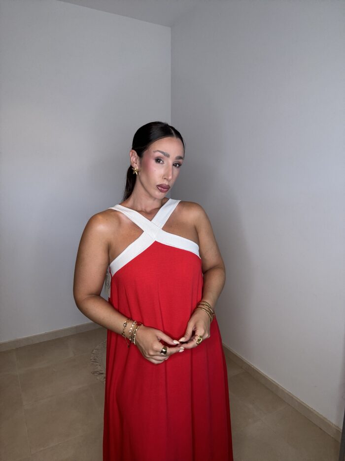 VESTIDO BICOLOR - Imagen 3