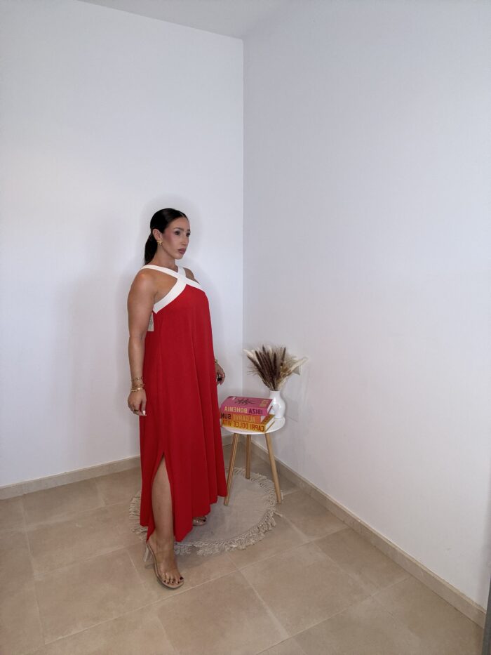VESTIDO BICOLOR - Imagen 2