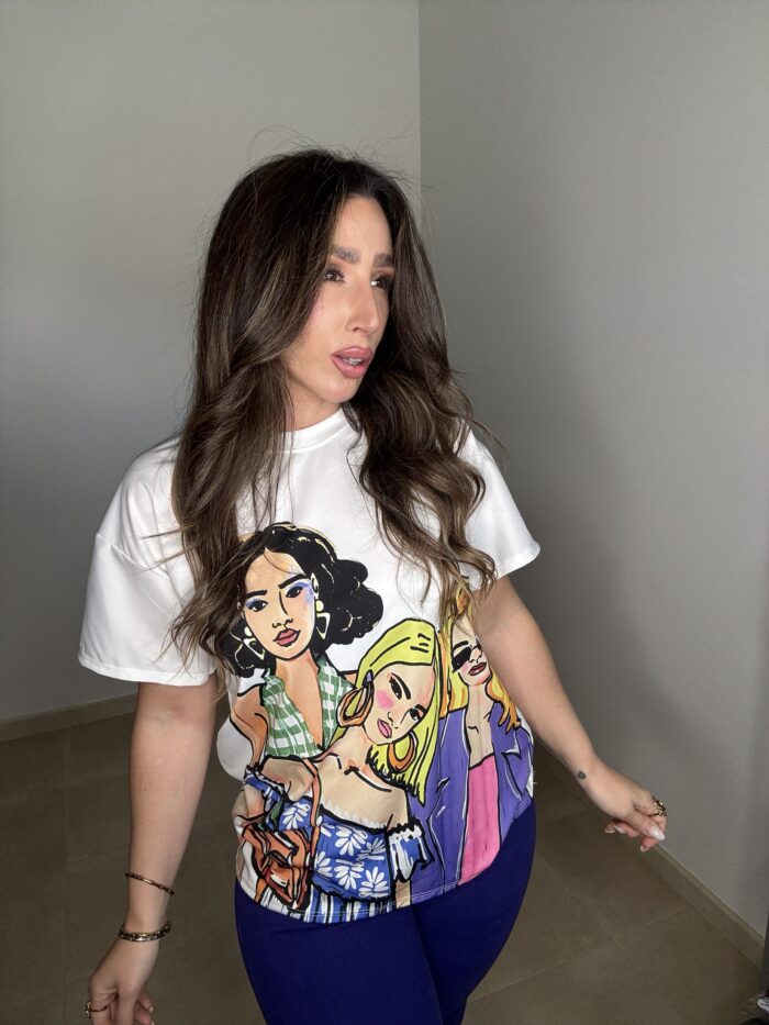 CAMISETA MODERNA