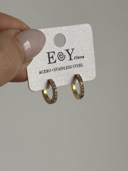 MINI ARITOS CIRCONITAS
