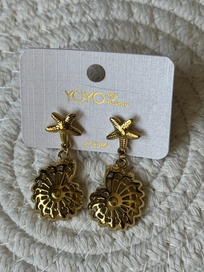 PENDIENTES CARACOLILLA